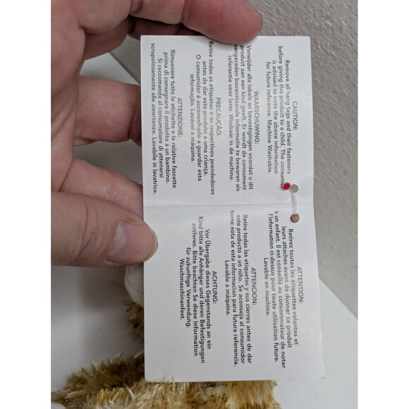 Russ Berrie CHESSIE Orange Tabby Striped Cat Kitten Plush 4" Mini Kitty NWT Rare - Picture 6 of 7